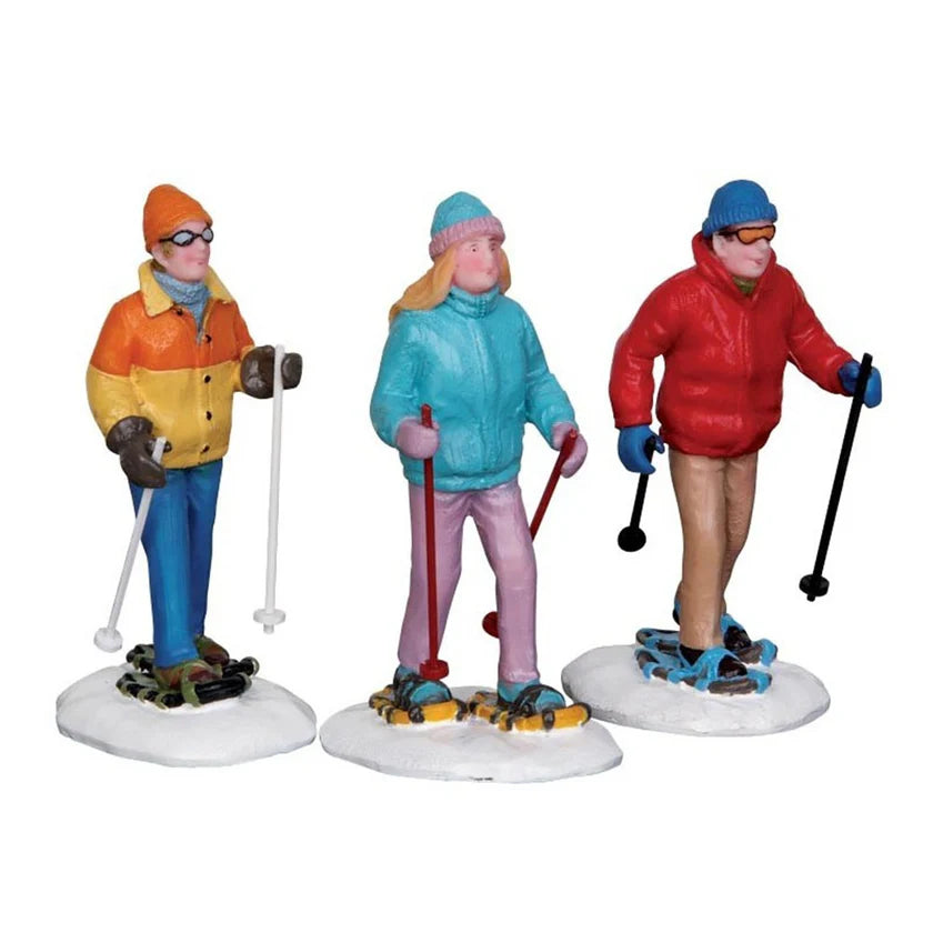 Set 3 Escursionisti Sciatori 9.6 cm - Lemax