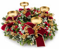 Candelabro Rotondo a 4 Fiamme 50 cm - Fiori di Lena