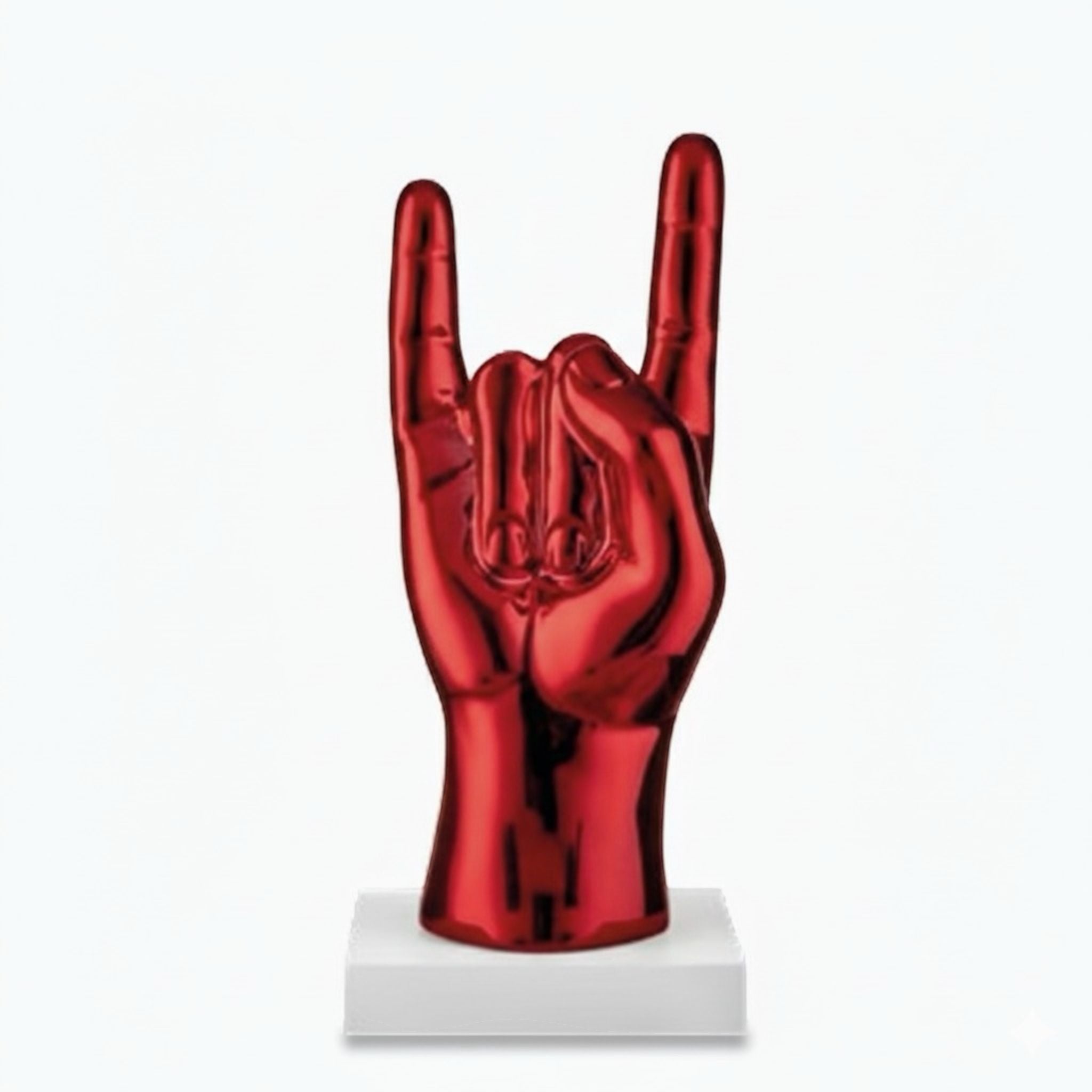 Scultura Corna Rosse 21 h cm - Bongelli Preziosi