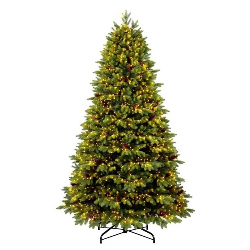 Green Lux 5000 Led e Pigne Decorative 180 cm - Flora