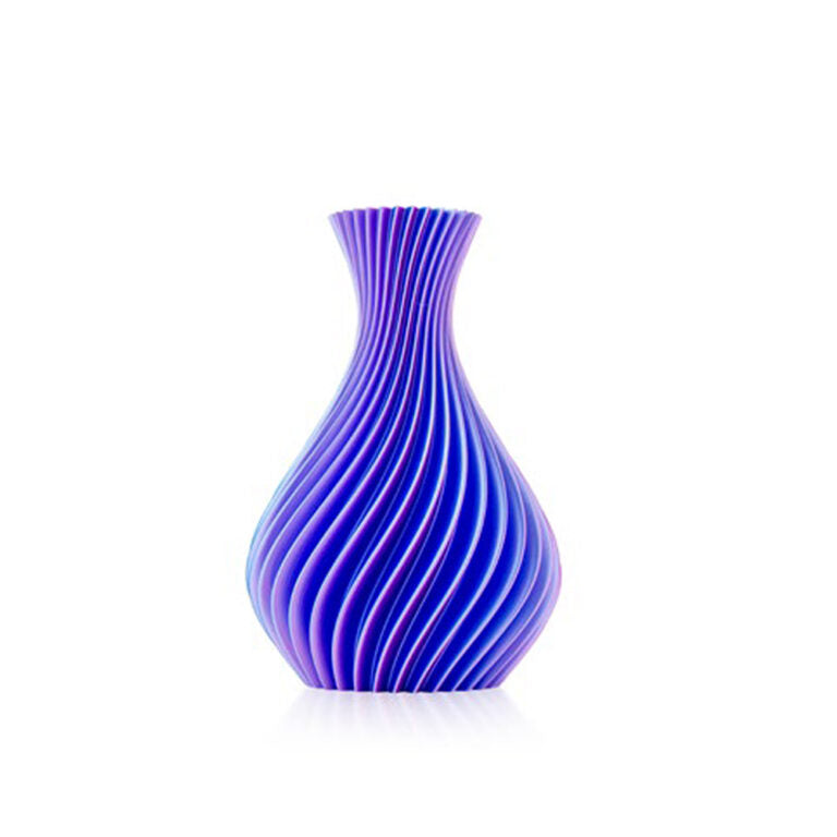 Vaso in Polimero con Effetto Plissettato 25 h cm - Madrhelen