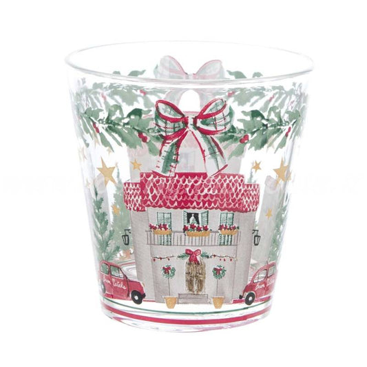 Set di bicchieri da 12 "Natale Italiano"