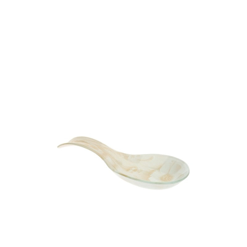 Poggia Mestolo in Vetro con Decoro Canvas – Hervit
