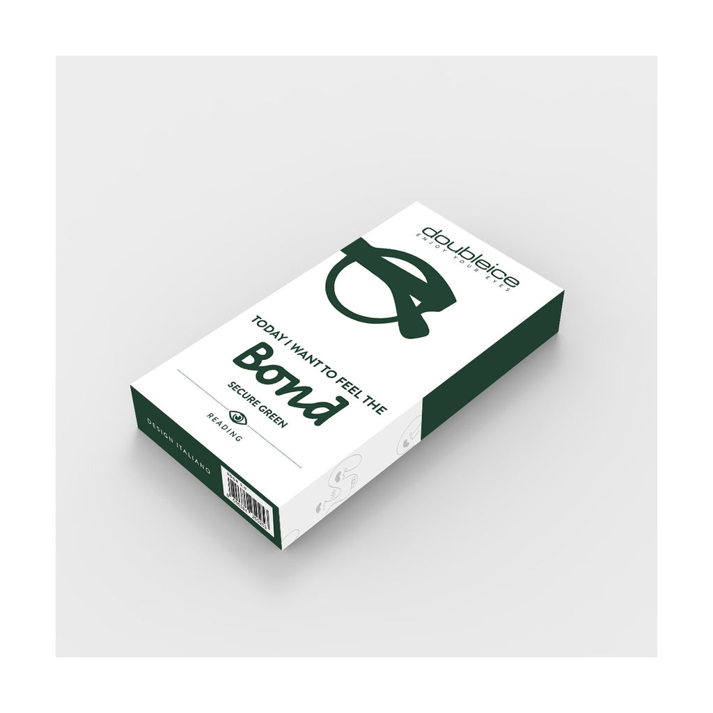 Occhiali da Lettura Bond Verde - Doubleice