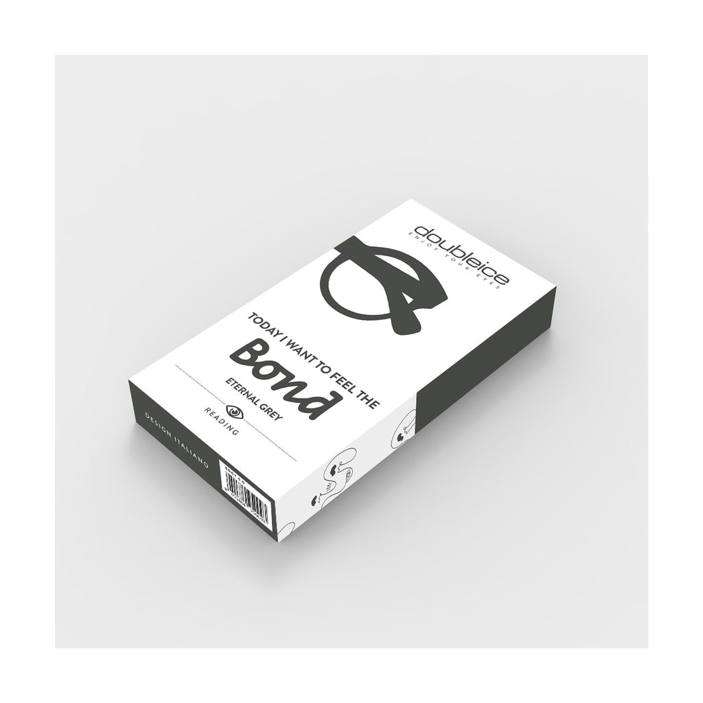 Occhiali Bond Grigio Scuro - Doubleice