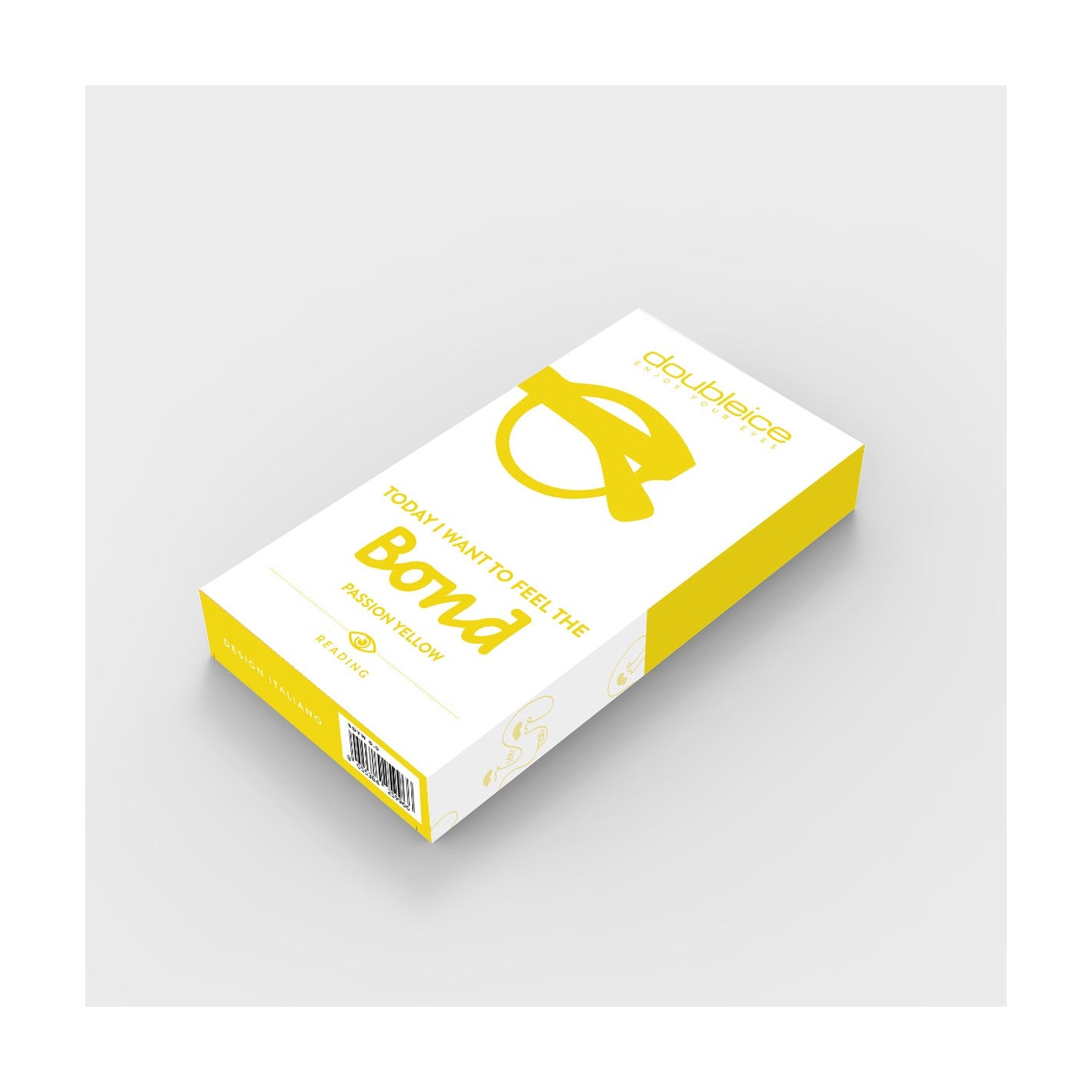 Occhiali Bold Giallo - Doubleice