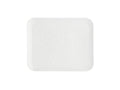 Vassoio Rettangolare con Decori Foglia in Rilievo 34,5x25 cm – La Porcellana Bianca