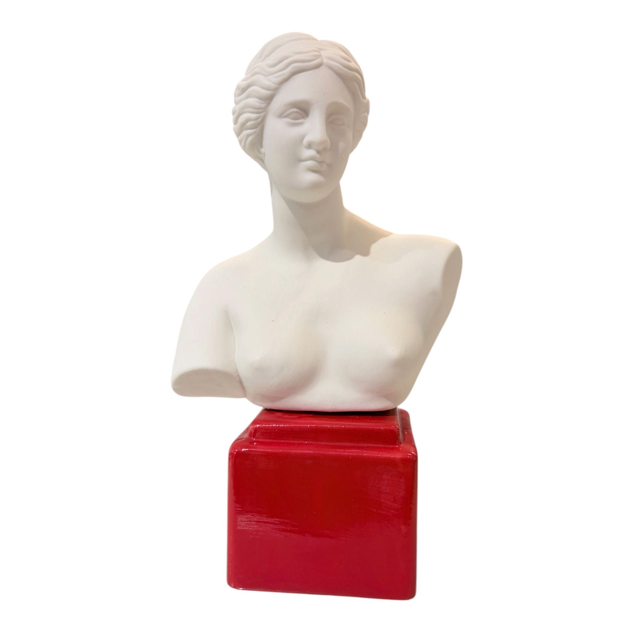 Busto di Venere in Porcellana Bianca 21 cm - Porcellane Sbordone