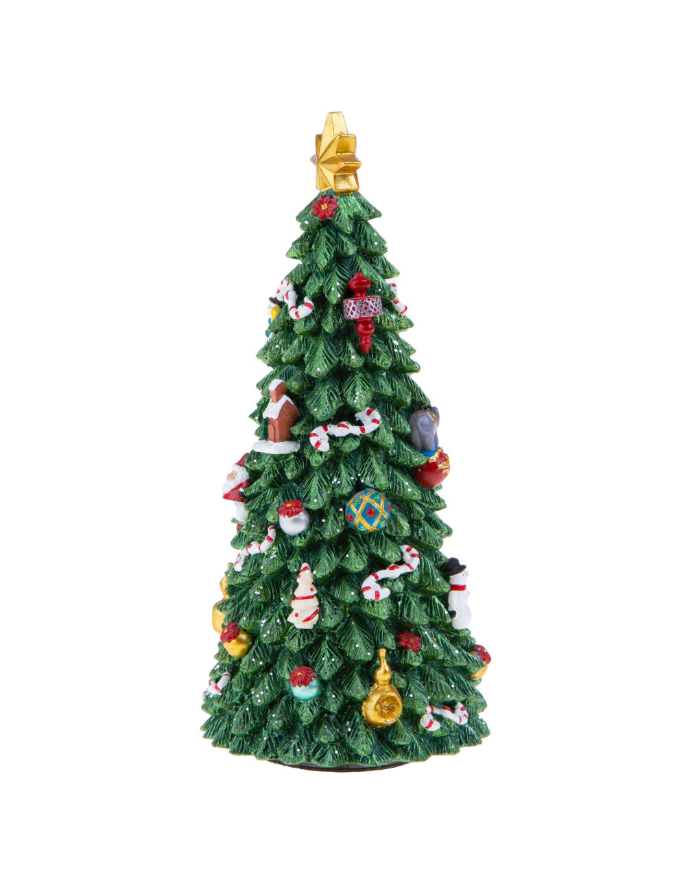 Carillon Albero di Natale  in Resina 21 cm - Brandani