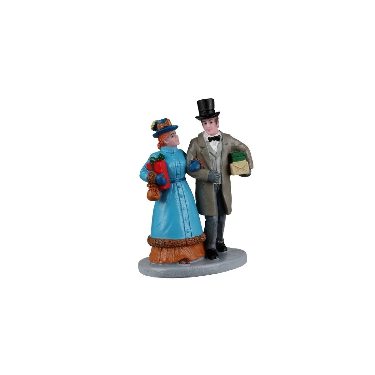 Coppia Vittoriana "Christmas Shopping" 8 h cm - Lemax