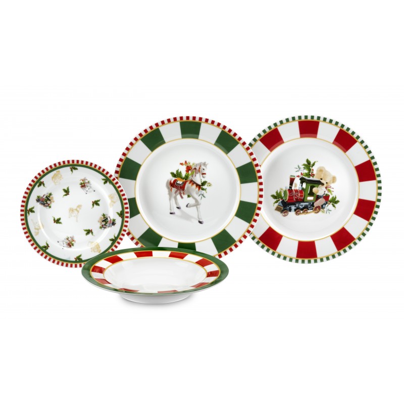 Set Piatti Circus 18 pezzi