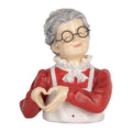 Statuetta di Natale in Resina Mamma Natale 19x18x23 cm - Clayre e Eef