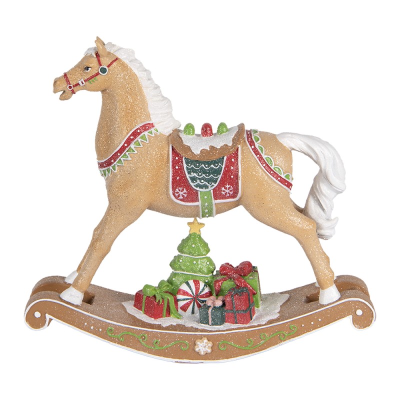 Cavallo a Dondolo in Resina 26x7x24 cm - Clayre e Eef