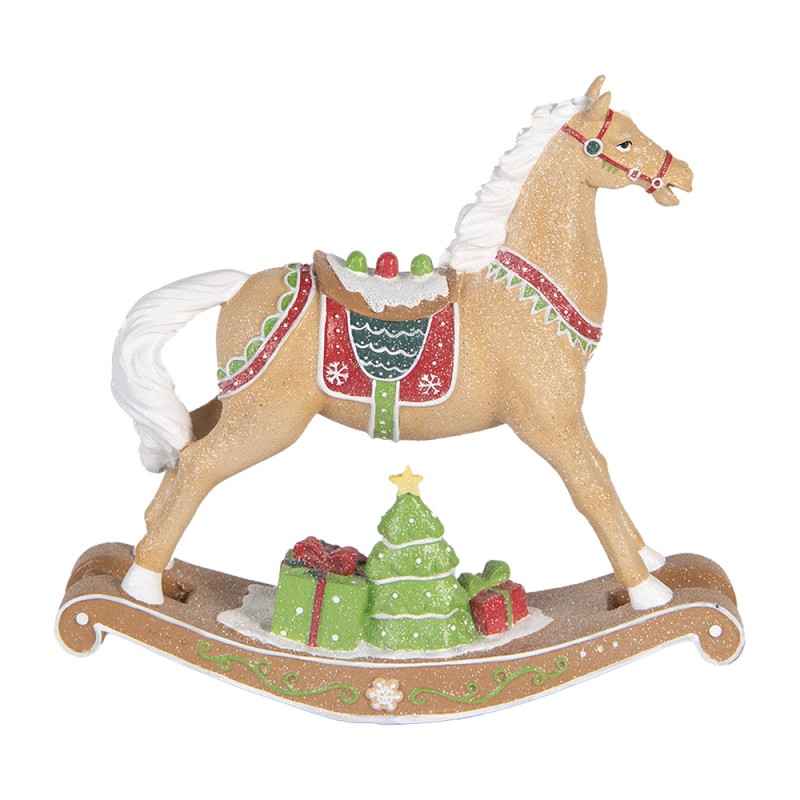 Cavallo a Dondolo in Resina 26x7x24 cm - Clayre e Eef