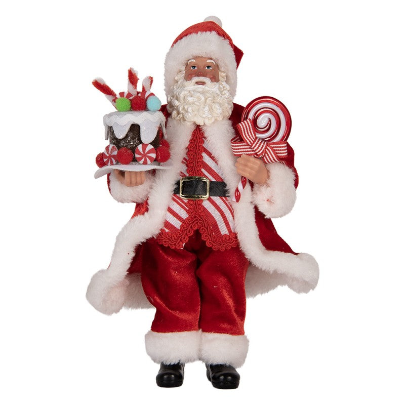 Babbo Natale con Torta e Lecca Lecca - Clayre e Eef