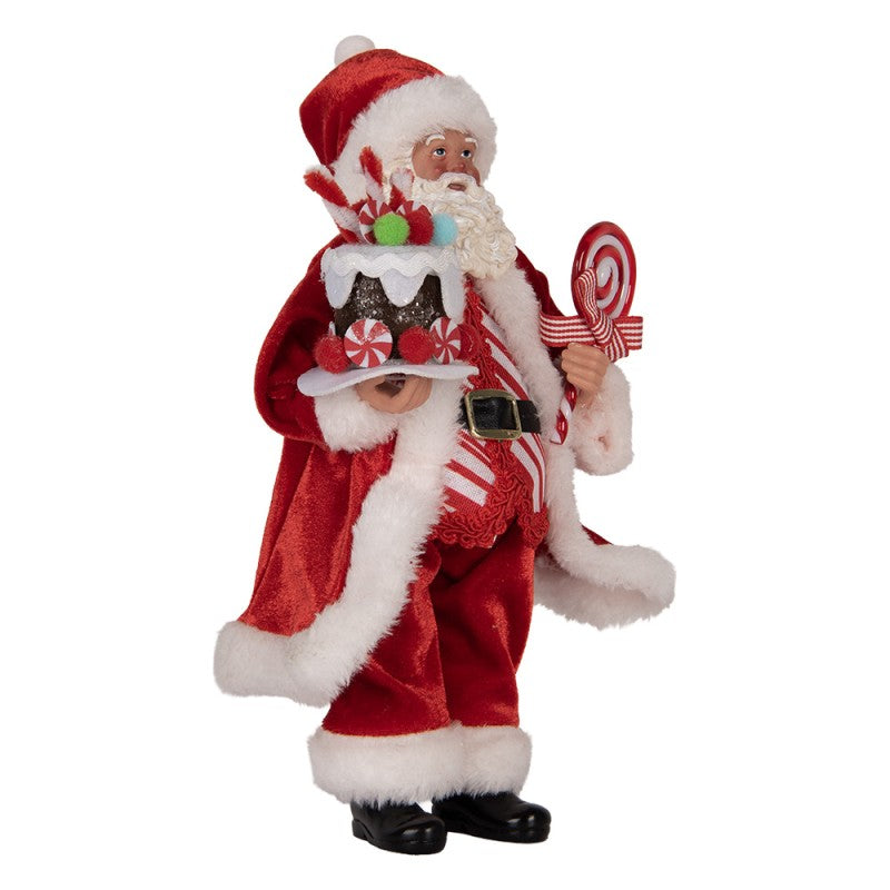 Babbo Natale con Torta e Lecca Lecca - Clayre e Eef