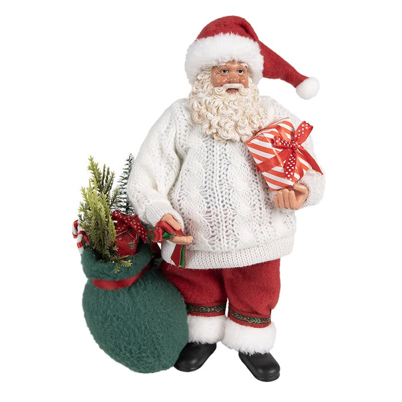 Babbo Natale con Sacco Verde - Clayre e Eef