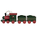 Trenino in Latta Rosso e Verde 65x16x26 cm - Clayre e Eef