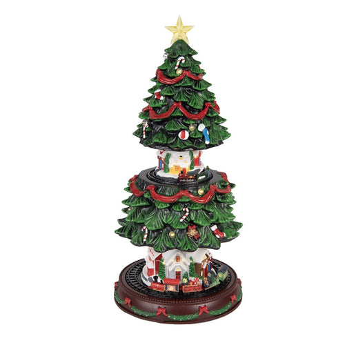 Albero con Luci LED e Musica 46 h cm - Clayre e Eef