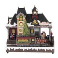 Paesaggio Natalizio con LED e Musica in Plastica 32x16x30 cm - Clayre e Eef