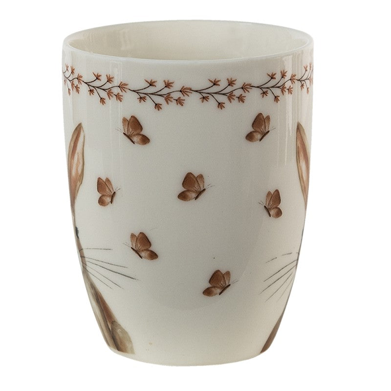 Mug in Porcellana con  Disegno di Coniglietto 350 ml - Clayre e Eef