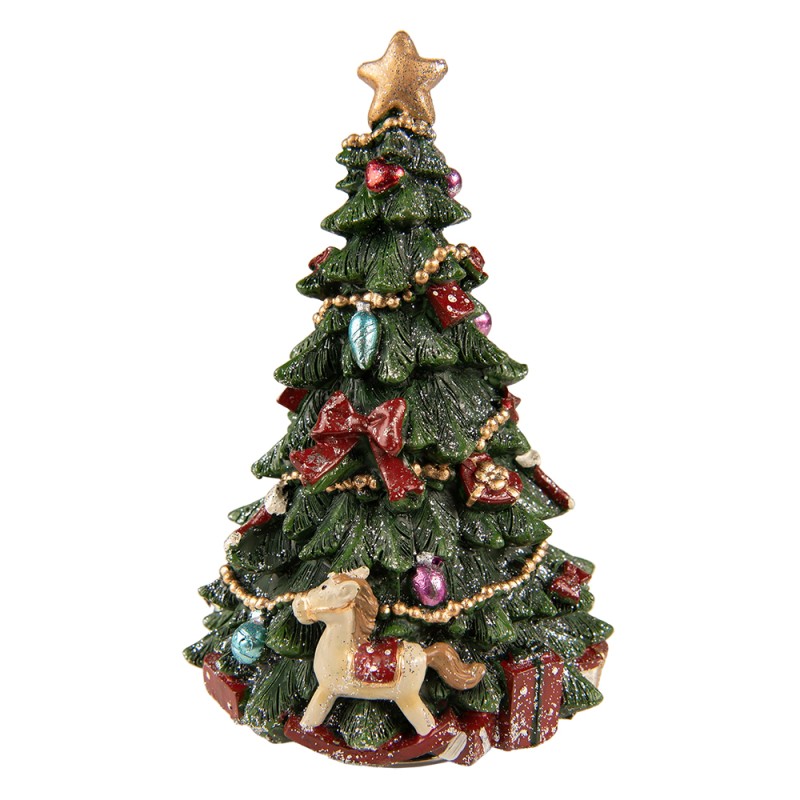 Carillon Natalizio in Poliresina Verde 19 cm - Clayre e Eef