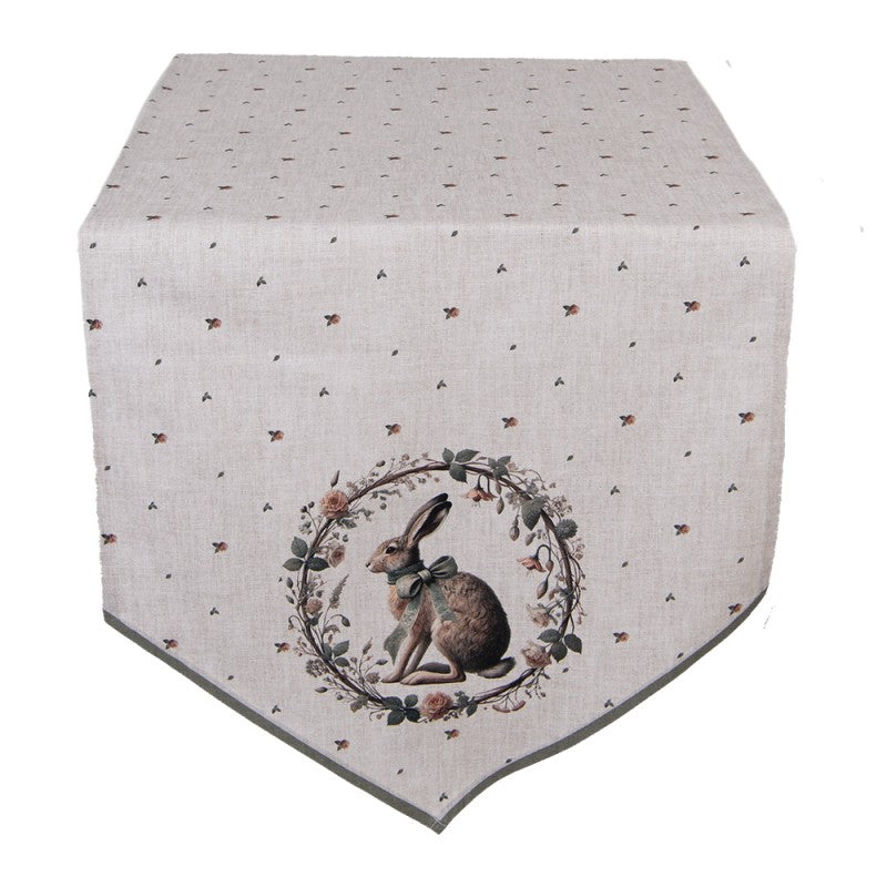 Runner in Cotone con Design Pasquale 50x160 cm - Clayre e Eeef