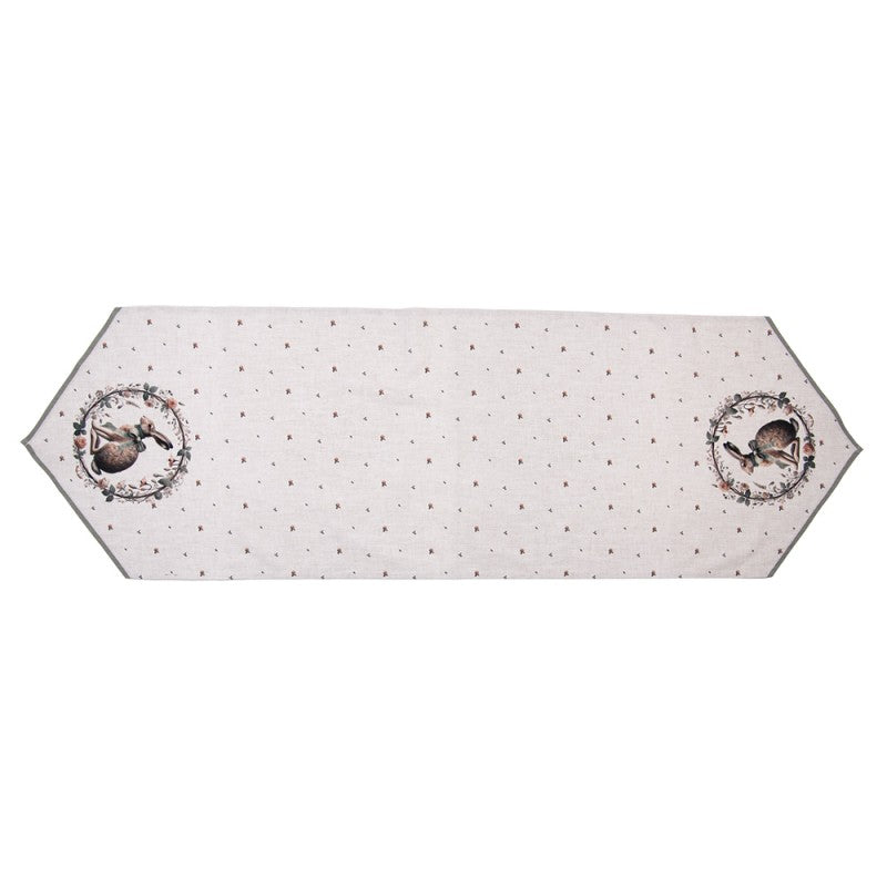 Runner in Cotone con Design Pasquale 50x160 cm - Clayre e Eeef