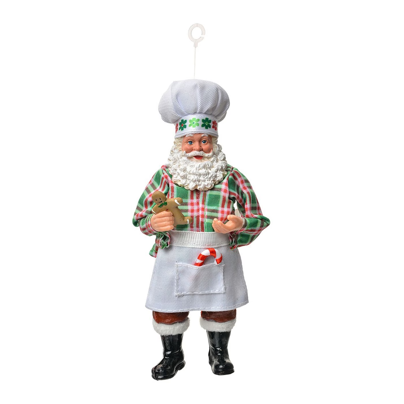 Decorazione Babbo Natale Pasticciere 17 h cm - Clayre e Eef