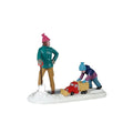 Mamma e Bimbo che Giocano nella Neve 7.3 h cm - Lemax