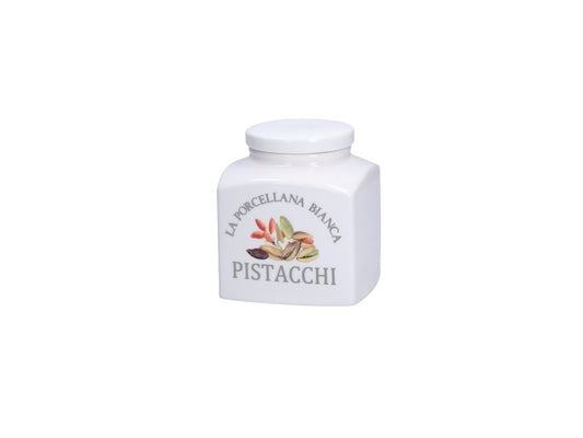 Barattolo Pistacchi 500 cc in Porcellana – La Porcellana Bianca