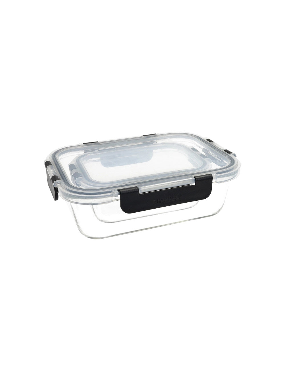 Set 2 Pezzi Contenitore Ermetico in Vetro Borosilicato- Brandani