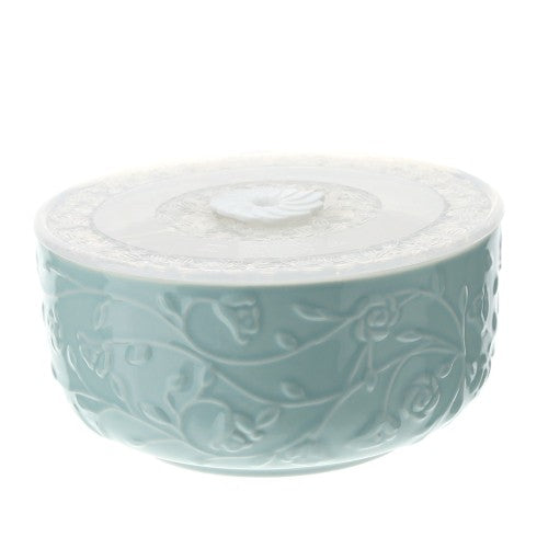 Contenitore in porcellana con coperchio "Romance"