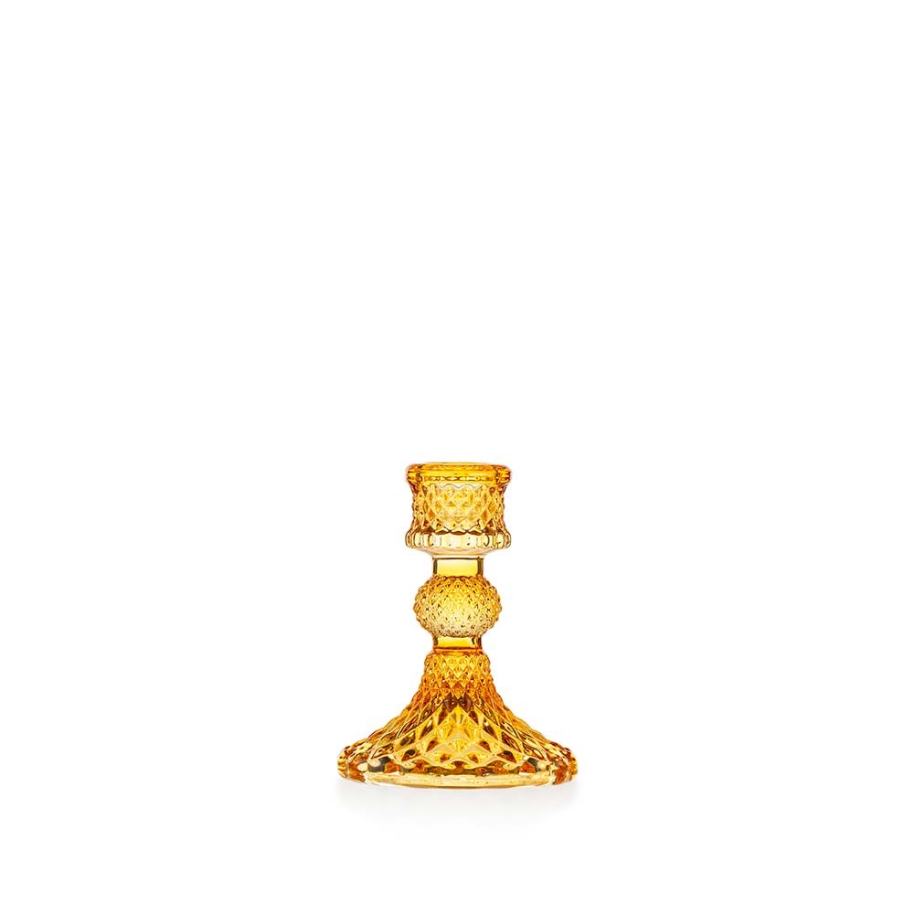 Candeliere in Vetro Pressato Colorato 10.2 cm – Emò