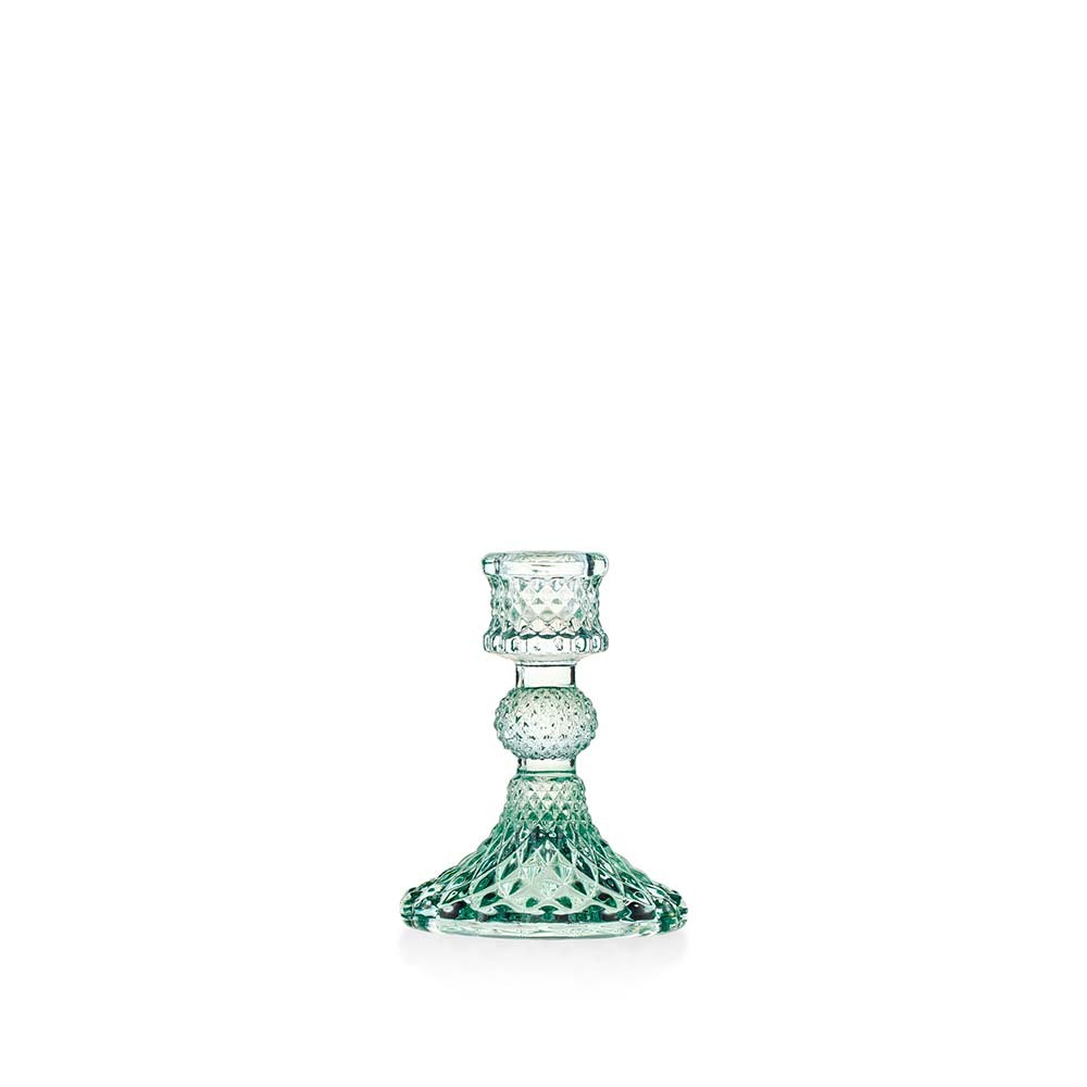 Candeliere in Vetro Pressato Colorato 10.2 cm – Emò
