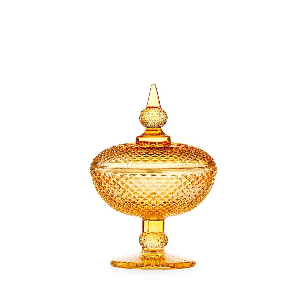 Alzata in Vetro Colorato 18 h cm - Emò