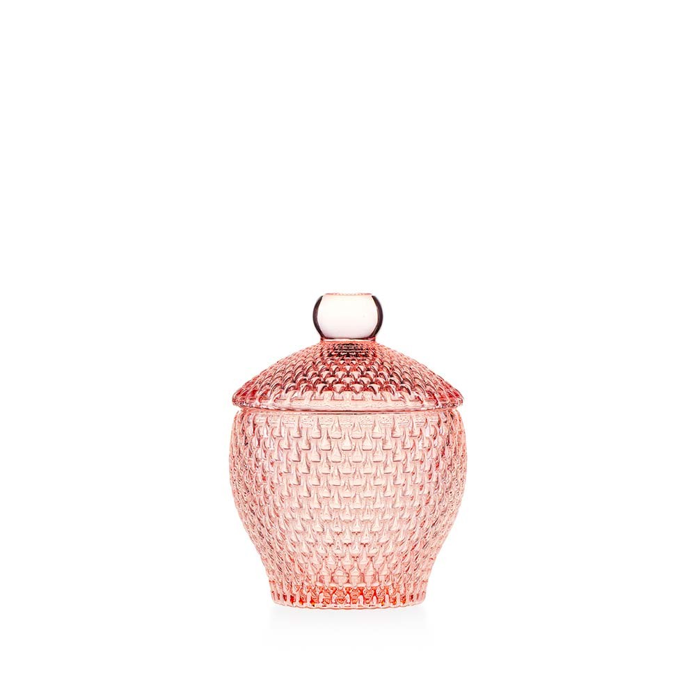 Scatola Grande in Vetro Pressato Colorato 13.5 cm - Emò