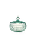 Scatola Decorativa in Vetro Pressato Collezione Convivium 14 cm - Emò