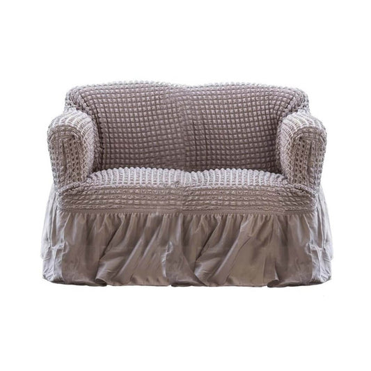 Copridivano 2 Posti  100% Cotone Modello Stretch – Blanc Mariclò