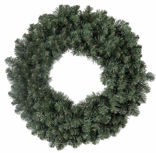 Ghirlanda Verde con Effetto Realistico - Ø 45 cm