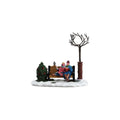 Due Innamorati su una Panchina sotto l'Albero 14.5 cm - Lemax