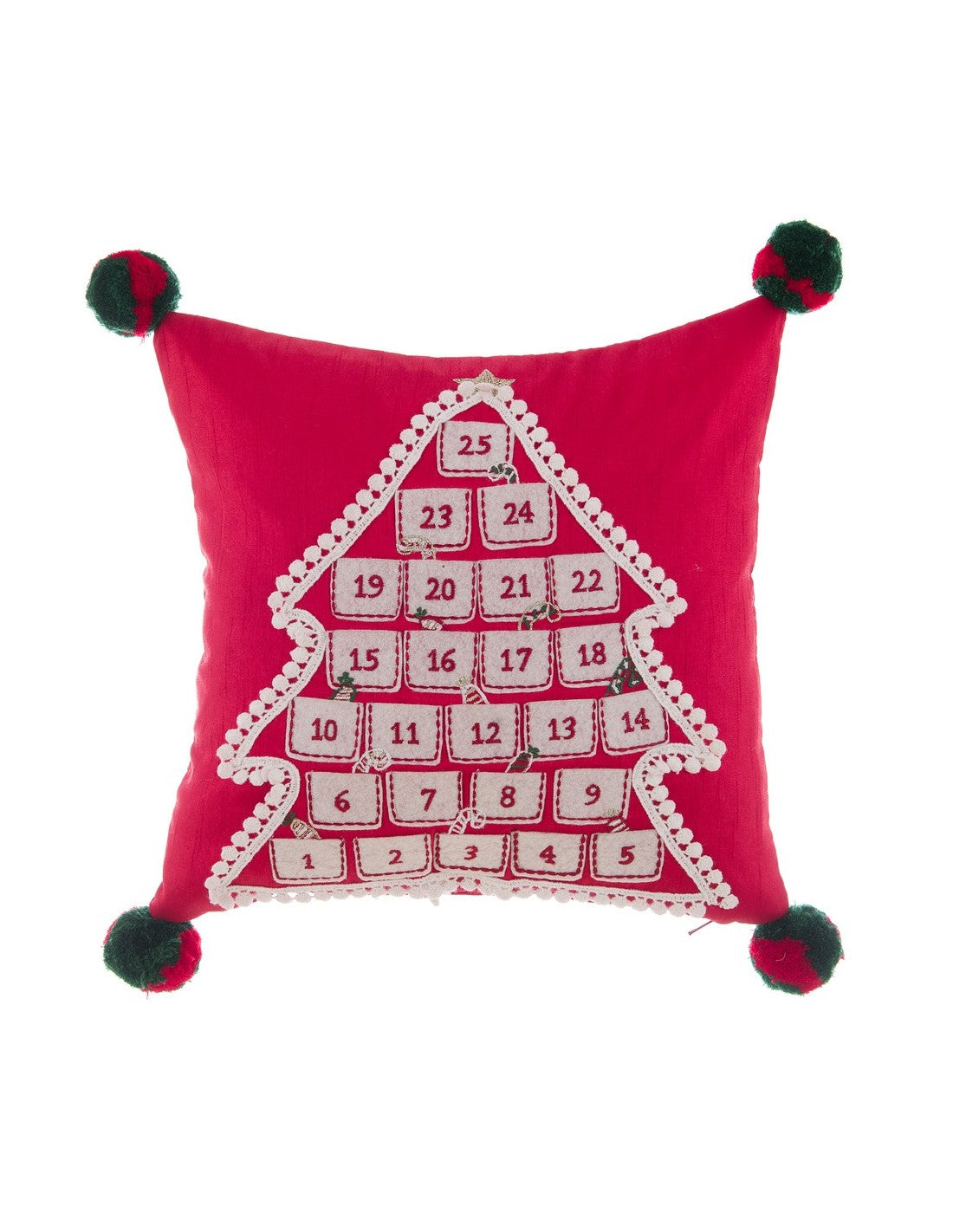 Cuscino Calendario dell’Avvento 45x45 cm