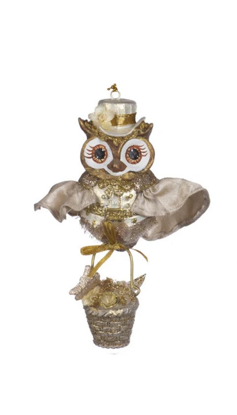 Decorazione Natalizia a Forma di Gufetto 10 cm - Goodwill