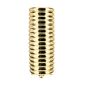 Vaso Cilindrico in Gres Oro - Hervit