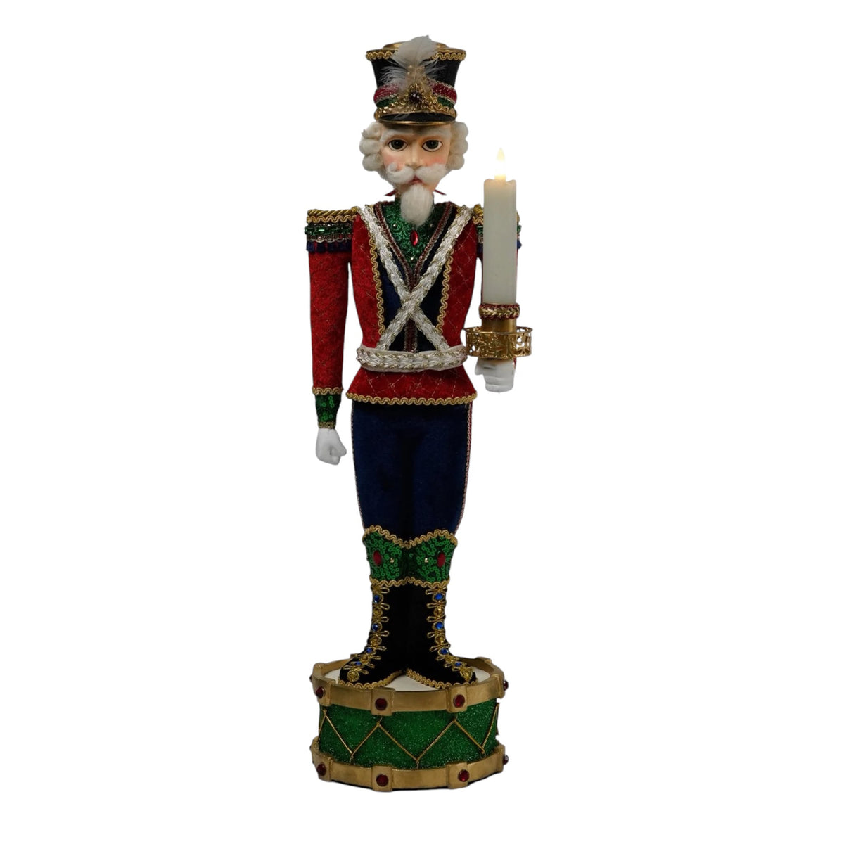 Toy Soldier Candle Holder 48 cm - Katherine's Collection