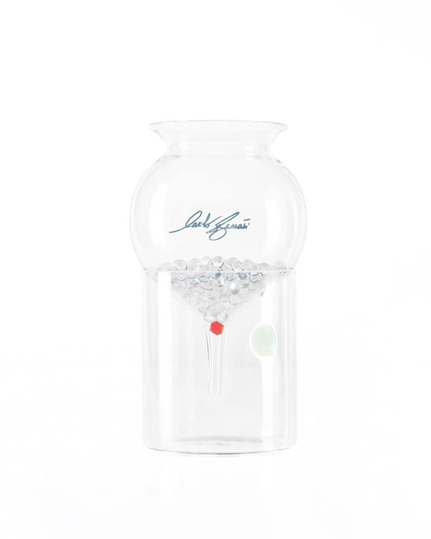 Decanter Pop in Vetro Borosilicato con Tumbler - IVV