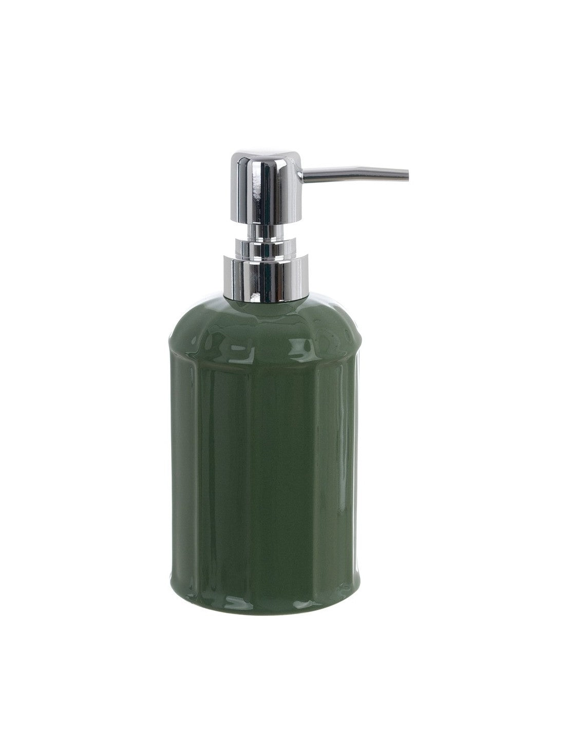 Dispenser in Ceramica Verde con Beccuccio Argento – Blanc MariClò