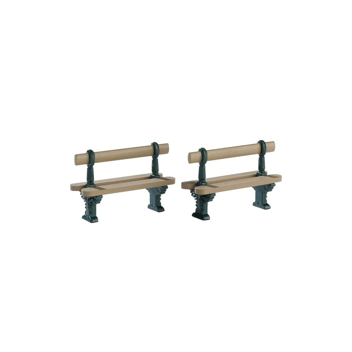 Double Seated Bench Set di 2 Panchine - Lemax