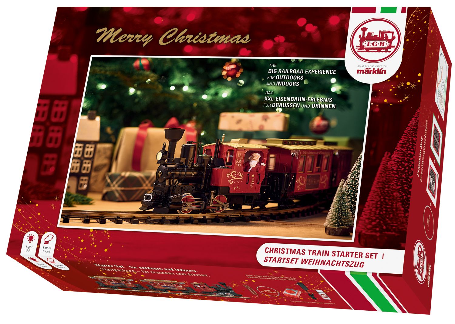 Set Treno d’Epoca Natalizio con Locomotiva a Vapore e Carrozze - Märklin