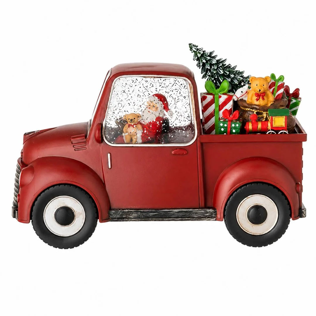 Pickup Babbo Natale con Luci LED 13 h cm - L'Arte di Nacchi